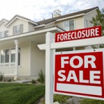 Sign of Foreclosed Home