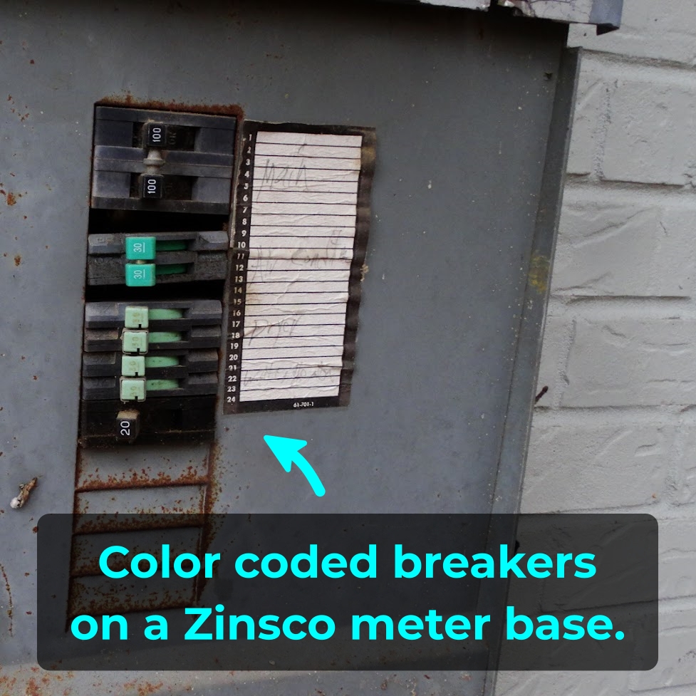 Picture of a Zinsco panel