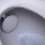 Pee analyzer in a toilet bowl