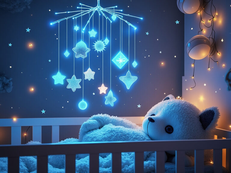 A baby crib