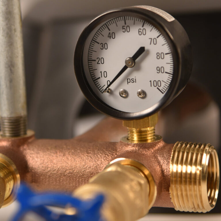 Picture of a gas meter.