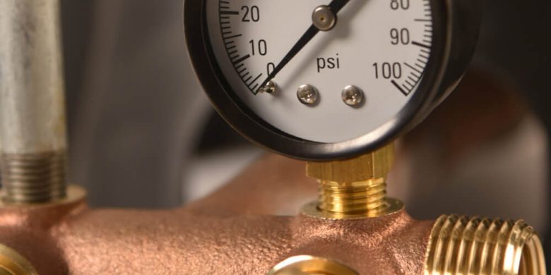 Picture of a gas meter.